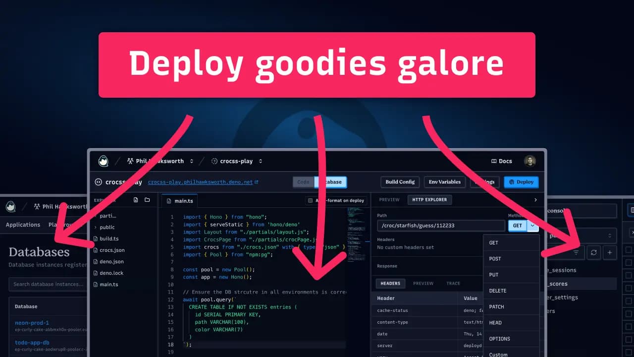 My highlights from the new Deno Deploy | Deno