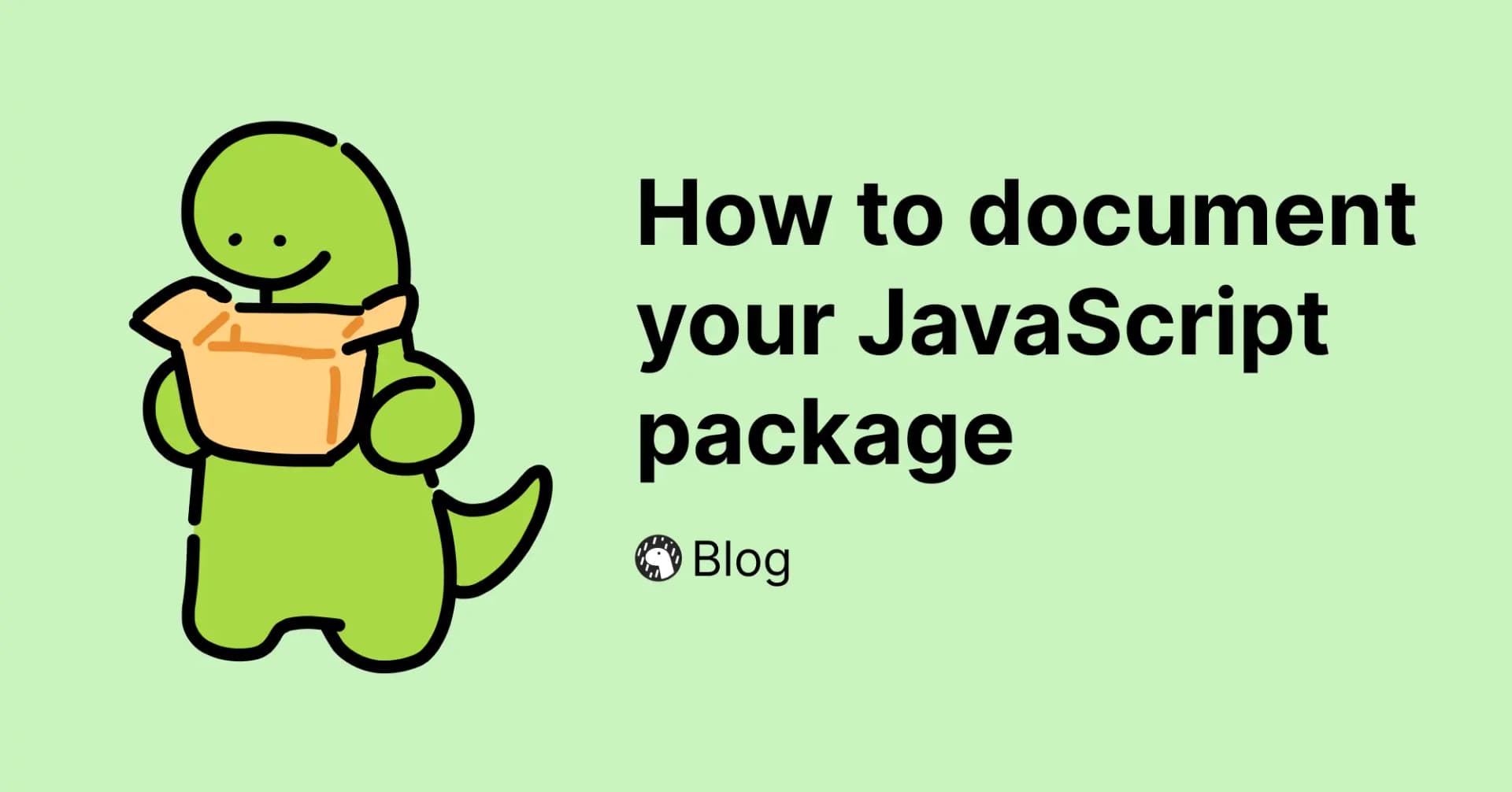 How to document your JavaScript package | Deno
