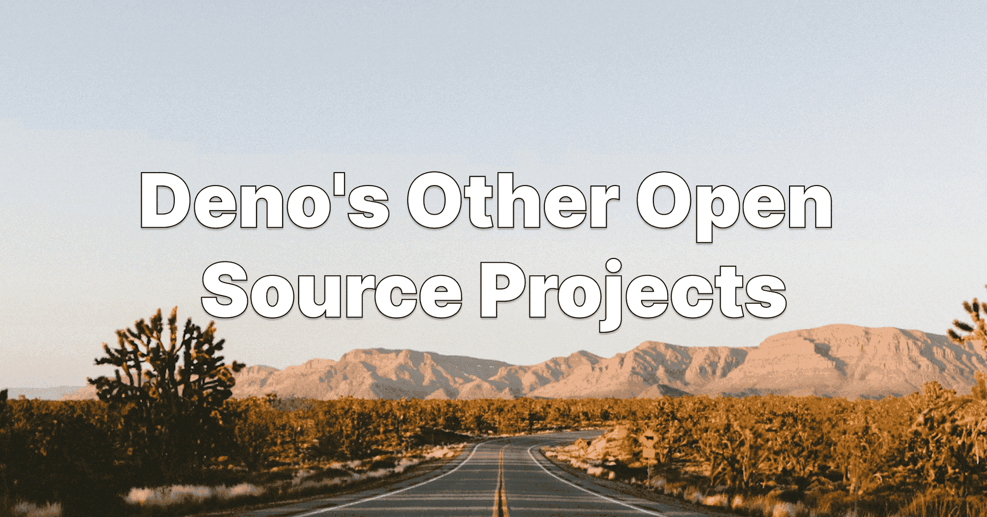 Deno's Other Open Source Projects | Deno