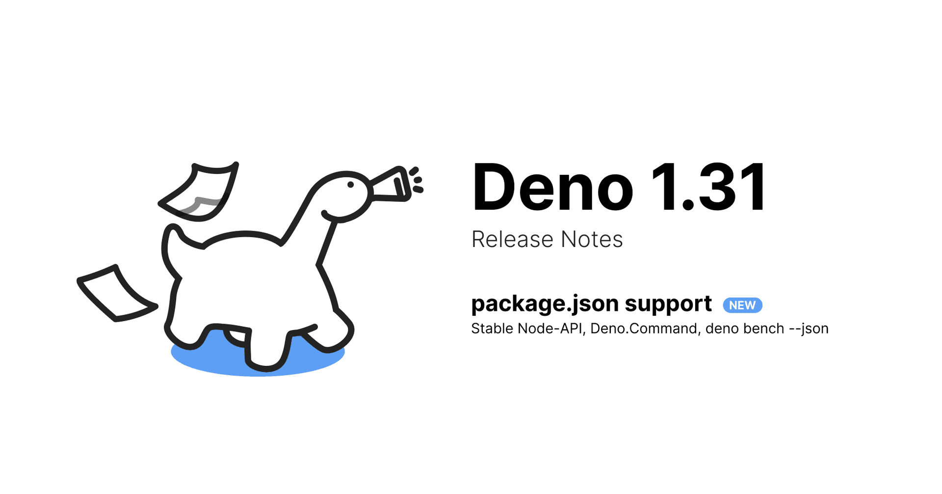 Deno 1.31: package.json support | Deno
