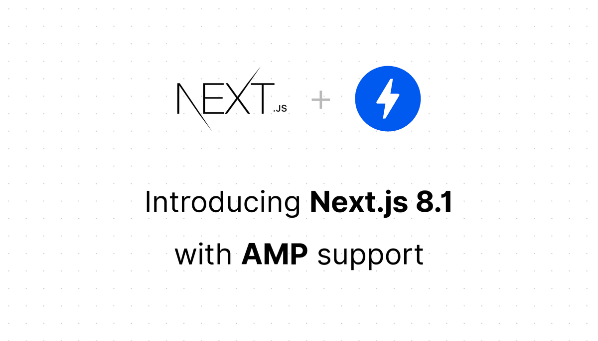 Next.js 8.1