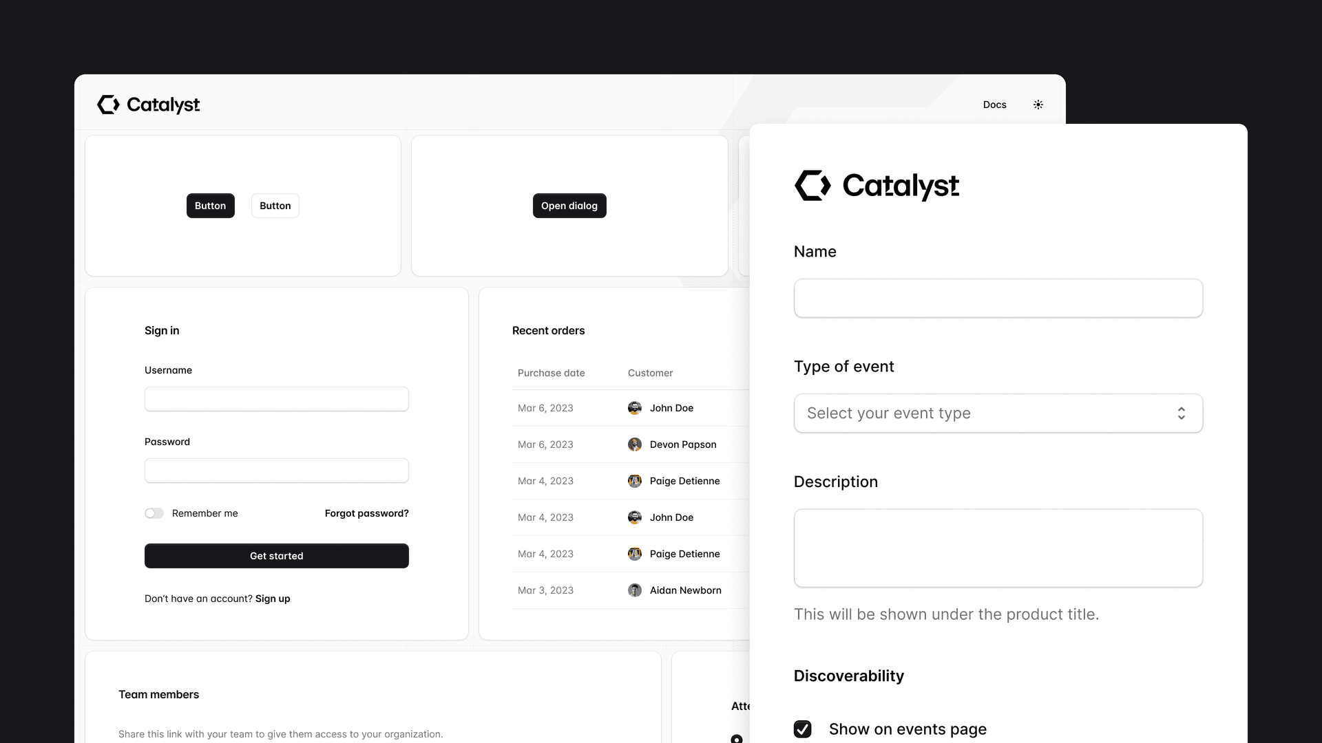 Introducing Catalyst: A modern UI kit for React