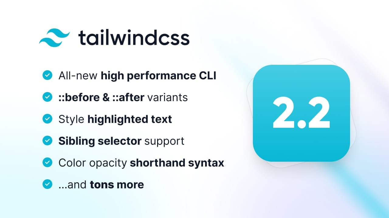Tailwind CSS v2.2