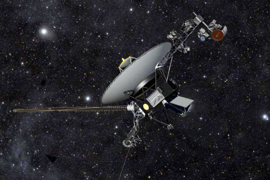 A 1977 Time Capsule, Voyager 1 runs on 69 KB of memory and an 8-track tape recorder