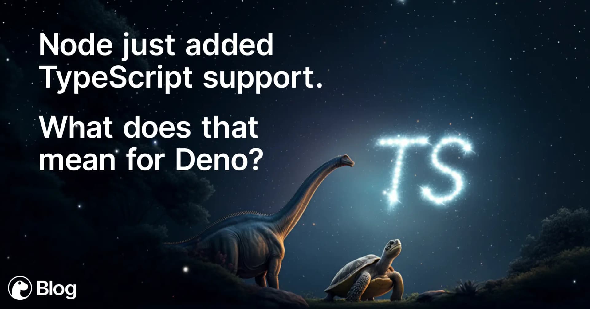 Node just added TypeScript support. What does that mean for Deno? | Deno