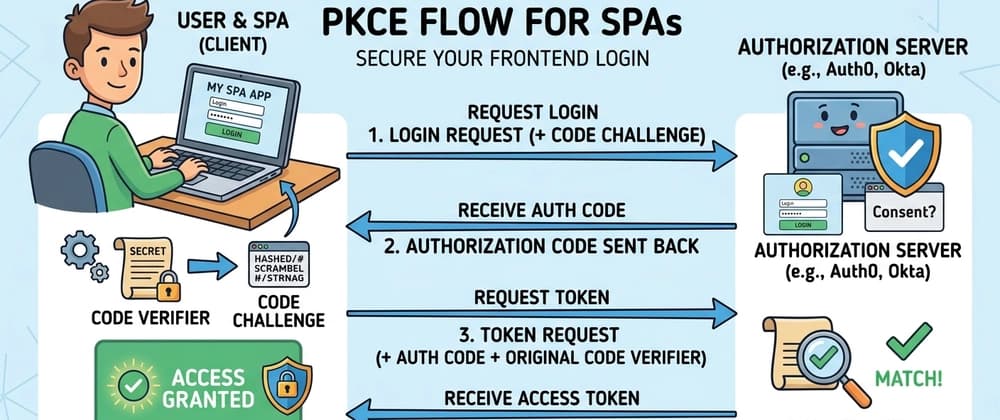 Secure Your Frontend Application (SPA) Login with OAuth 2.1 PKCE