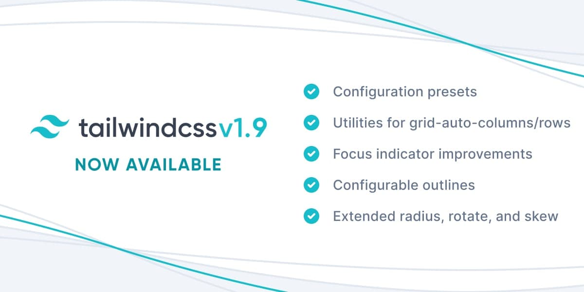 Tailwind CSS v1.9.0