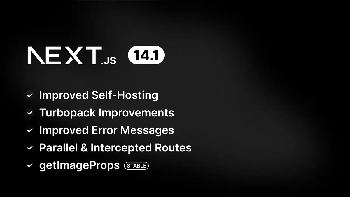 Next.js 14.1