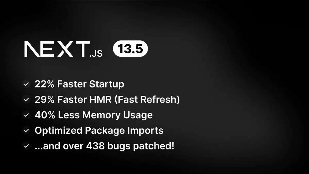 Next.js 13.5