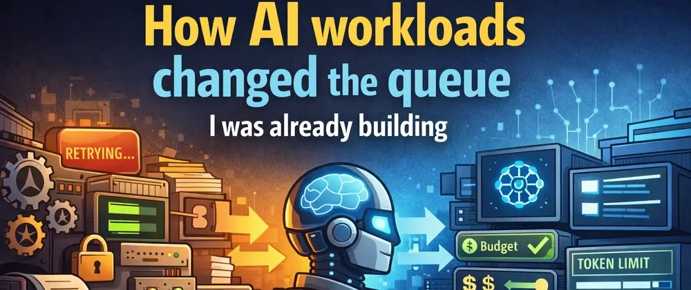How AI workloads changed the queue I was already building