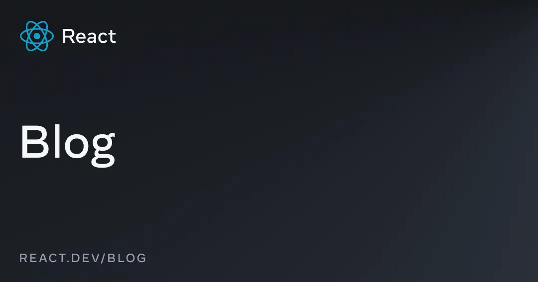 React 19.2 – React