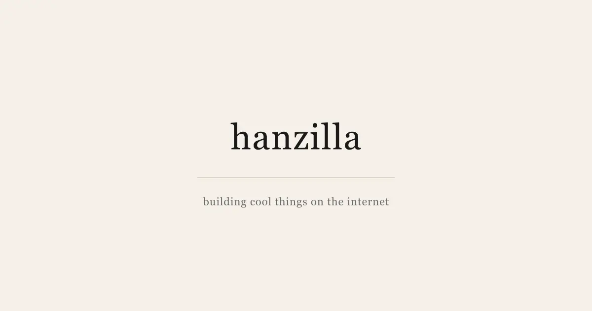 Nobody Reads Your Setup Docs | Hanzilla