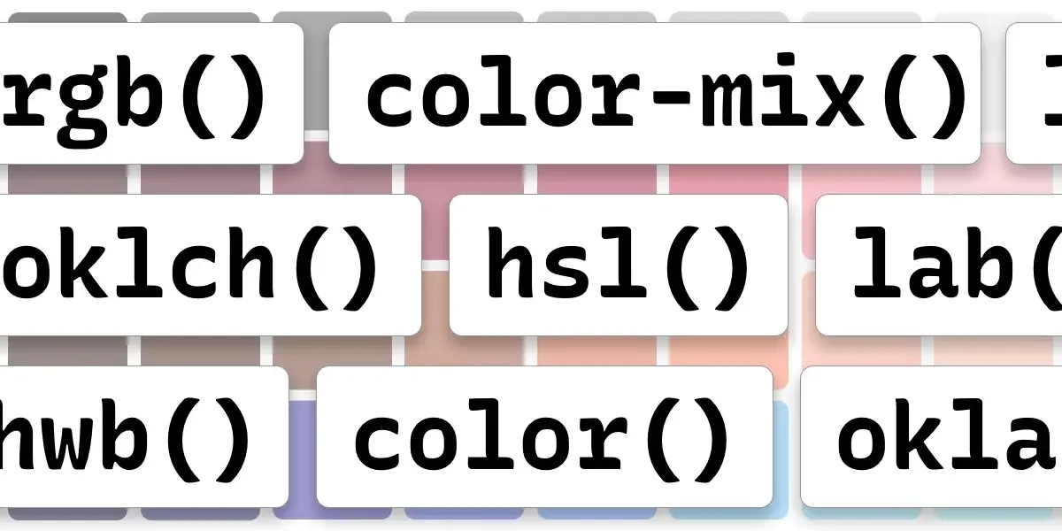 CSS Color Functions | CSS-Tricks