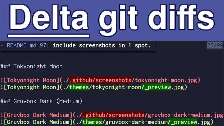 Awesome Git Diffs with Delta, fzf and a Little Shell Scripting — Nick Janetakis
